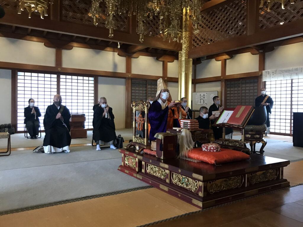 本成寺ニュース023｜新年祝祷会奉行