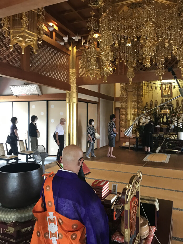 本成寺ニュース032｜令和3年度秋季彼岸会奉行
