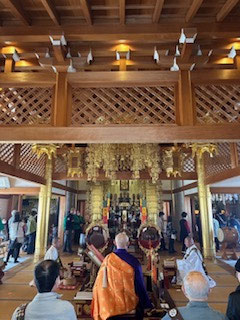 本成寺ニュース039｜令和5年春季彼岸会 通常形式にて奉行