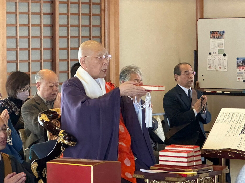 本成寺ニュース047｜身延山名古屋本願人会 祝祷会を奉行