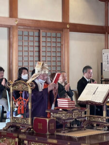 本成寺ニュース052｜身延山名古屋本願人会祝祷会を奉行